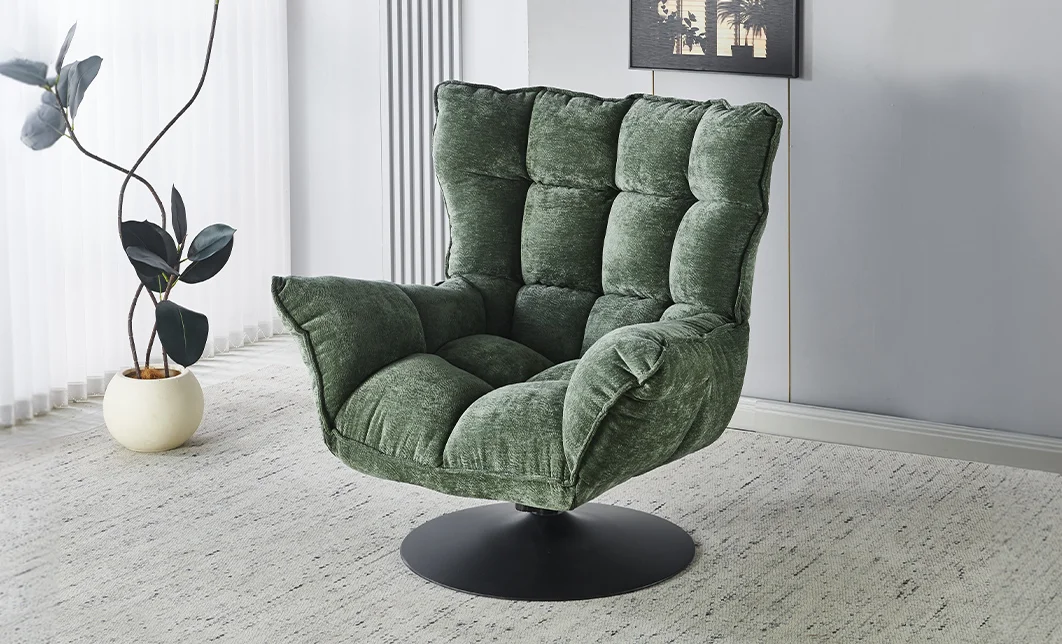 Fotoliu Rotativ KJL6396 Verde