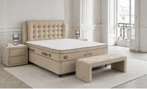 Set Pat cu Saltea si Somiera Bio Life 160x200