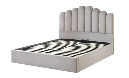 Set KJB5462 cu Saltea Bonell Aloe Vera și Somieră Rabatabilă, 160x200, Gri