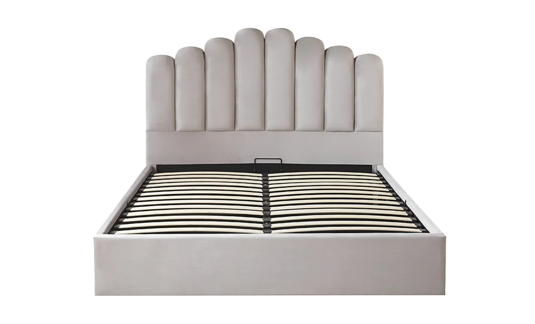 Set KJB5462 cu Saltea Bonell Aloe Vera și Somieră Rabatabilă, 160x200, Gri 8