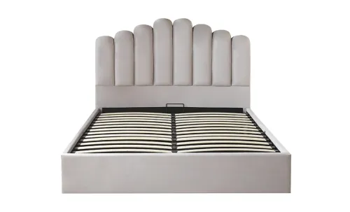 Set KJB5462 cu Saltea Bonell Aloe Vera și Somieră Rabatabilă, 160x200, Gri