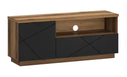 Comodă TV Orient B Delano Dark, Negru Soft-touch