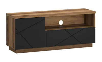 Comodă TV Orient B Delano Dark, Negru Soft-touch
