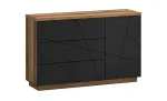 Comodă Orient E Delano Dark, Negru Soft-touch