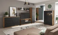 Dulap Orient Q Delano Dark, Negru Soft-touch 4