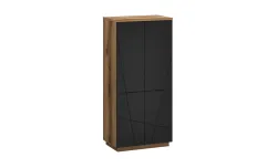 Dulap Orient Q Delano Dark, Negru Soft-touch