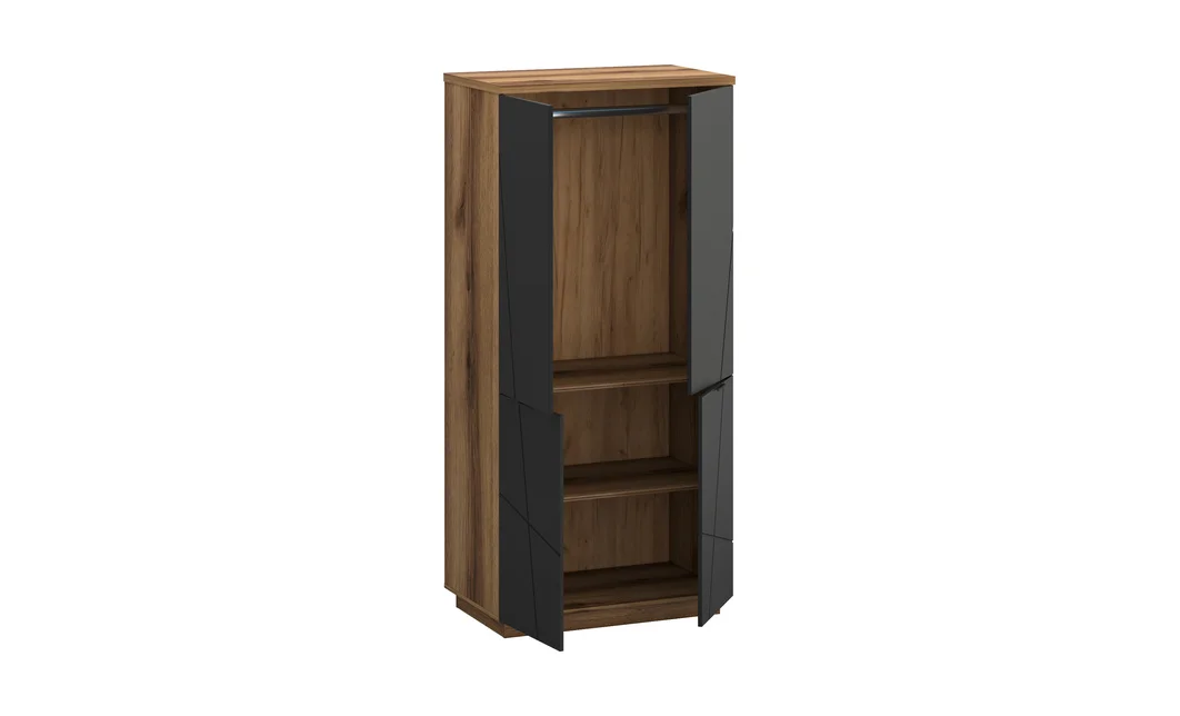 Dulap Orient Q Delano Dark, Negru Soft-touch 3