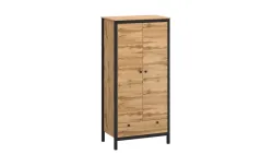 Dulap Palmer F Stejar Wotan, Negru