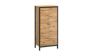 Dulap Palmer F Stejar Wotan, Negru