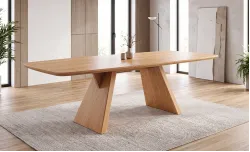 Masă Living Extensibilă DTW1002, Natur