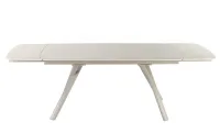 Masă Living Extensibilă DTM0415 cu Blat Ceramic, Bej 2