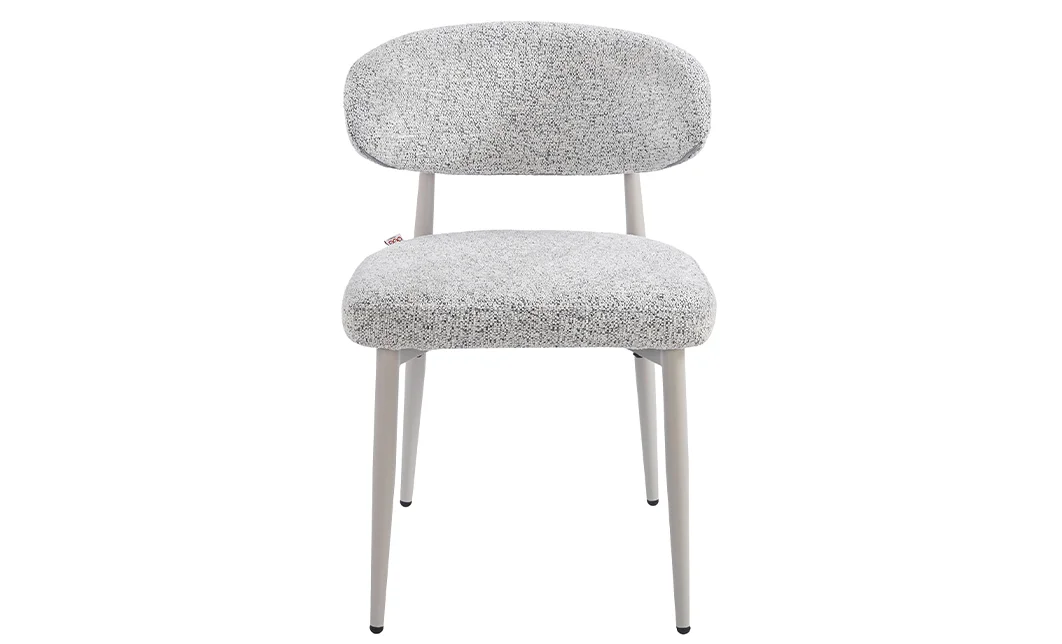 Scaun Living DCM0524 CF Gri cu Picioare Bej 2