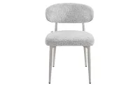 Scaun Living DCM0524 CF Gri cu Picioare Bej 2
