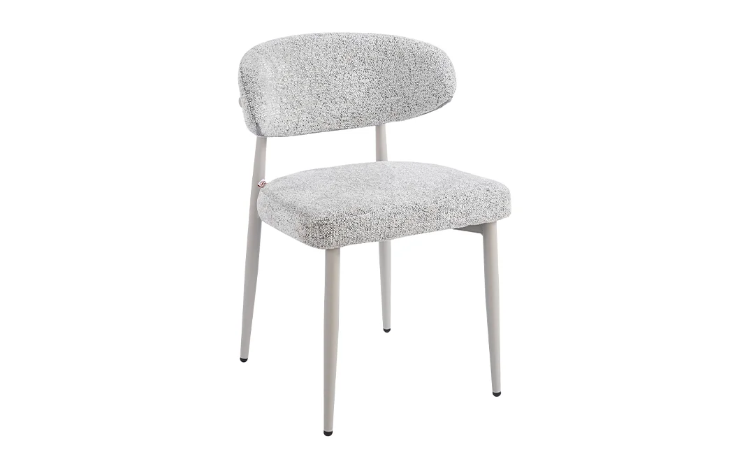 Scaun Living DCM0524 CF Gri cu Picioare Bej 3