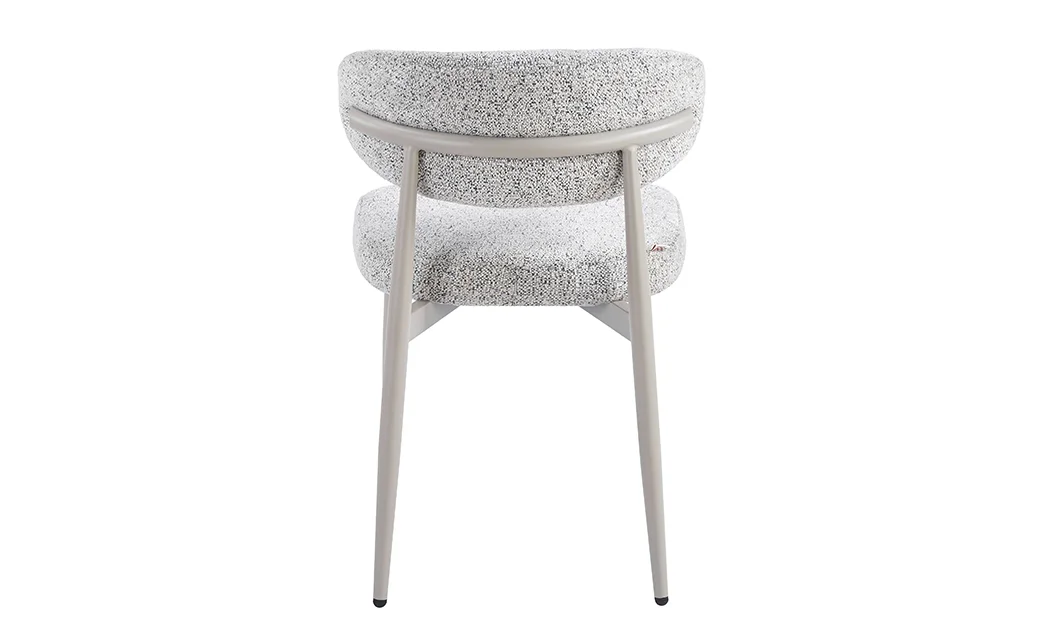 Scaun Living DCM0524 CF Gri cu Picioare Bej 5