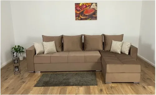 Coltar Extensibil Claudia XXL Maro Deschis