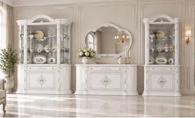 Mobilier Modular Living Chicago Alb