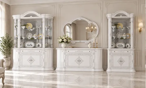 Mobilier Modular Living Chicago Alb