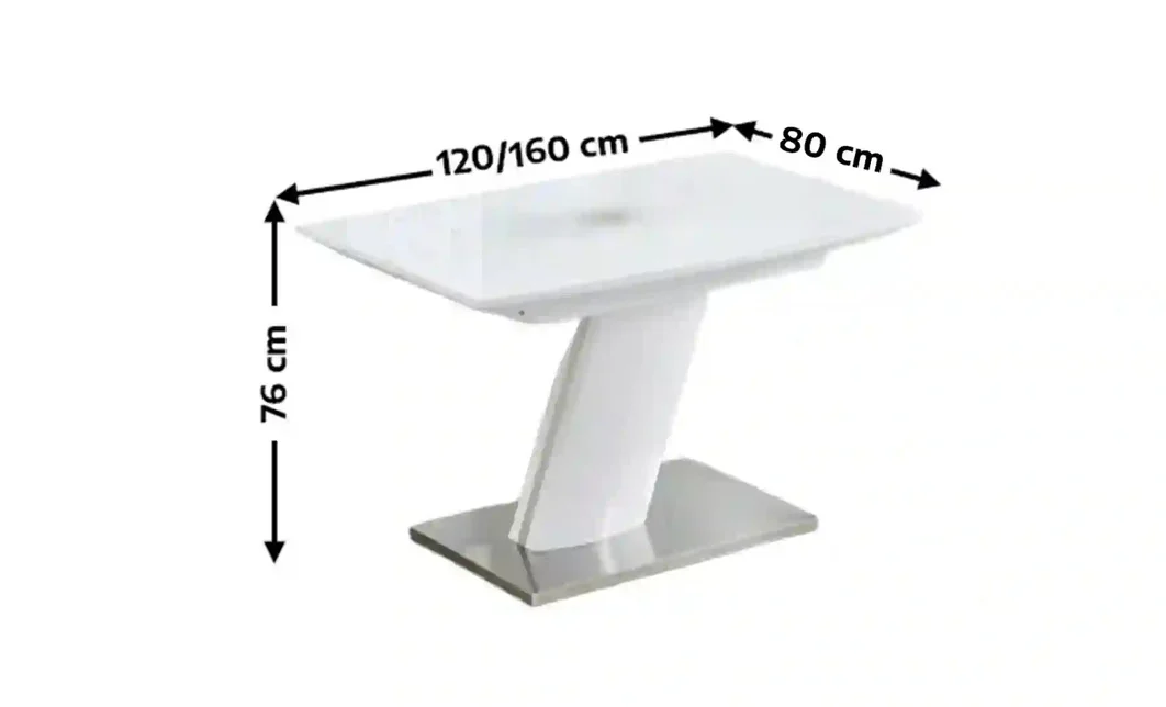 Masa Living Extensibila Alb KJT380  1