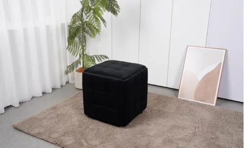 Set 5 tabureți KTC2281 Negru