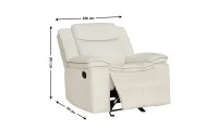 Fotoliu Recliner Manual Crem 2