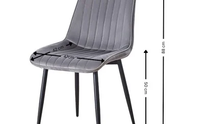 Scaun Living KJC176 Gri