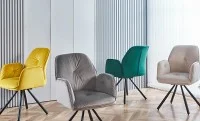 Scaun Living Rotativ KJC80 Verde 2