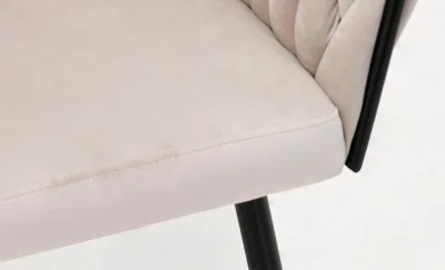 Scaun Living Tapitat KJC11 Bej