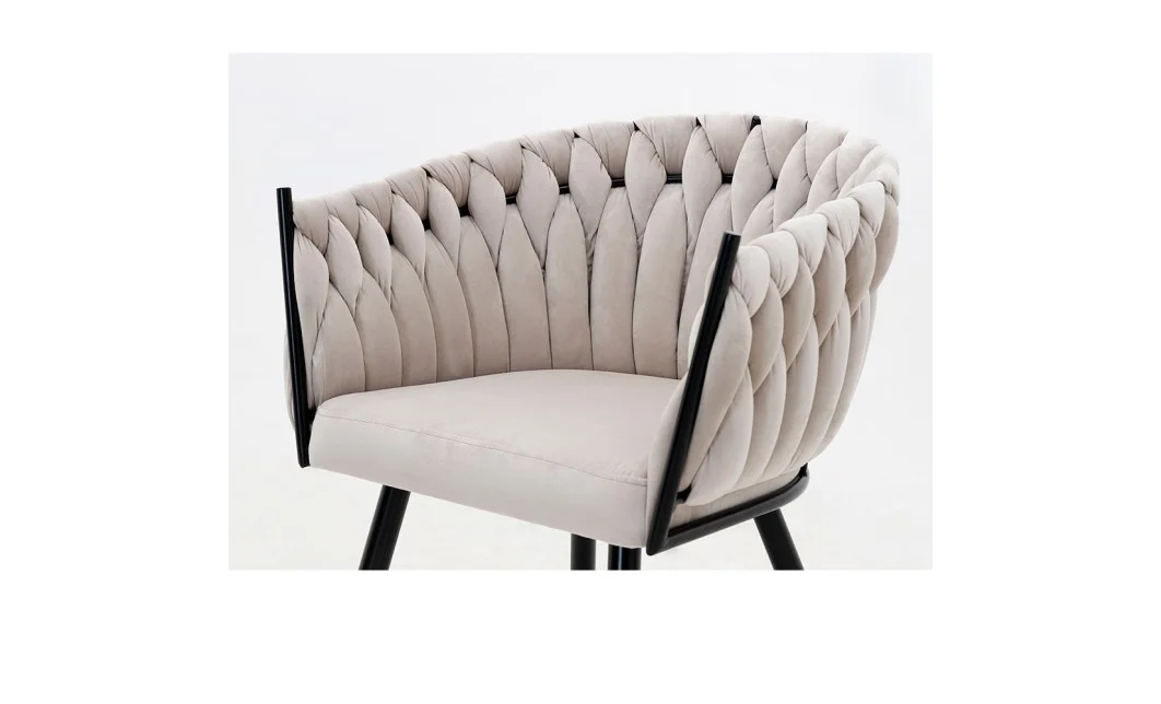 Scaun Living Tapitat KJC11 Bej 3