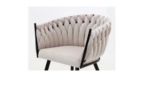 Scaun Living Tapitat KJC11 Bej