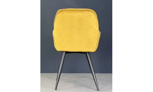 Scaun Living Tapițat KJC38 Galben