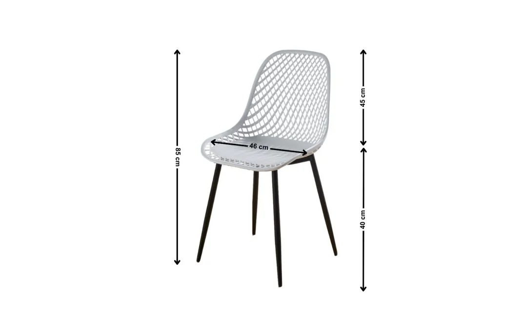 Scaun PP210MH Plastic Alb 4