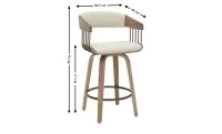 Scaun Bar JY3111X2-M Bej 1