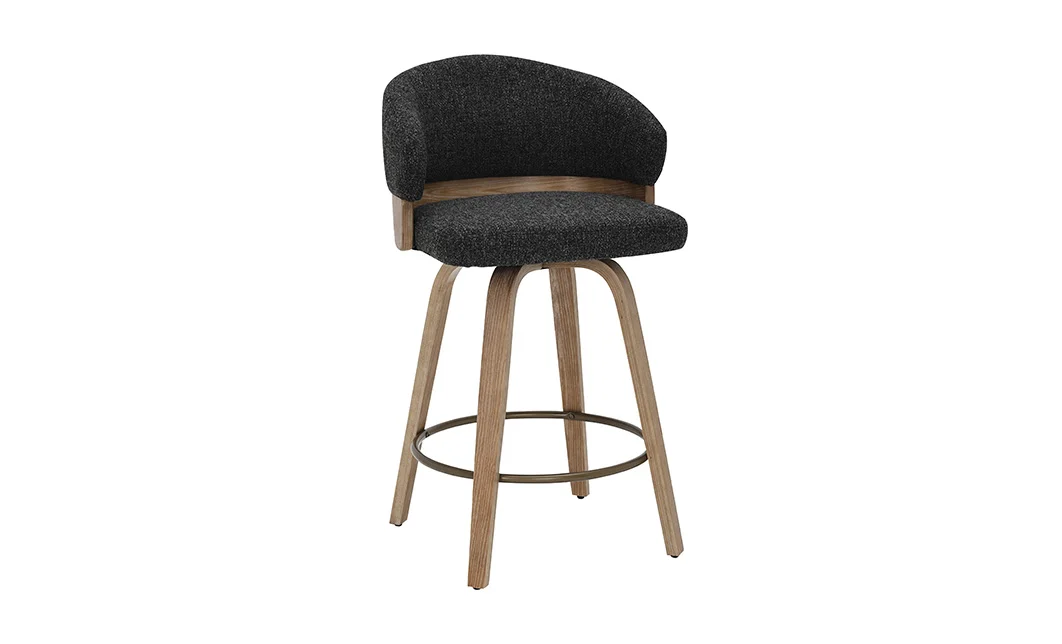 Scaun Bar JY3250X-M Gri Inchis 3