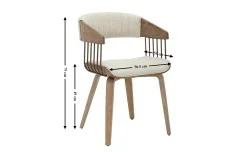 Scaun Living JY6342X-M Bej