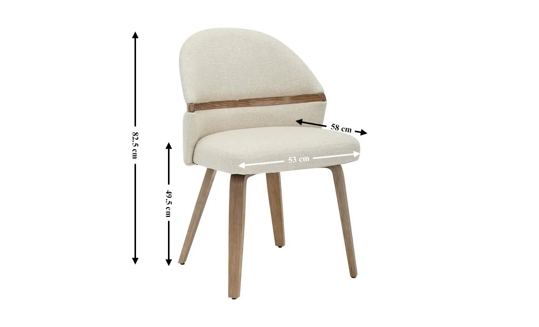 Scaun Living JY6415X-M Bej 1