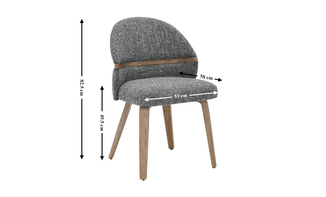 Scaun Living JY6415X-M Gri 1