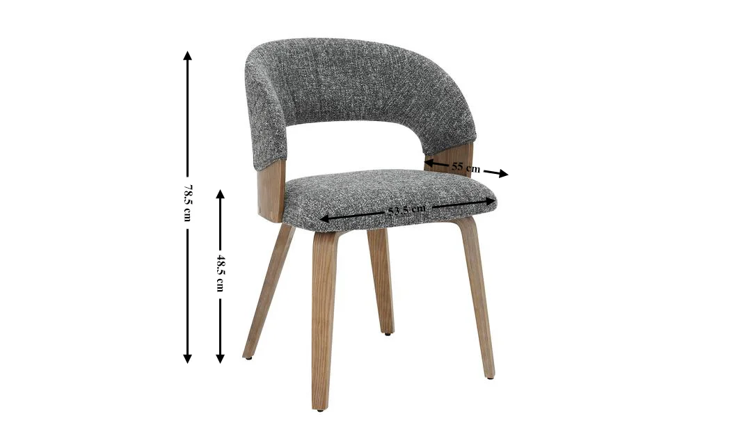 Scaun Living JY6450X-M2 Gri 1