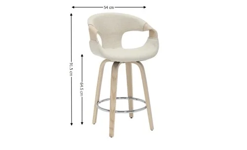 Scaun de Bar JY3185X-M Bej