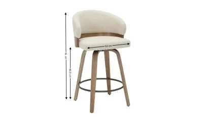 Scaun Bar JY3250X-M Bej