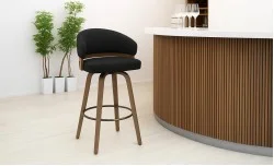 Scaun Bar JY3250X-M Gri Inchis