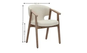 Scaun Living JY6386Q2-M2 Bej