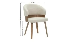 Scaun Living JY6448X-M Bej