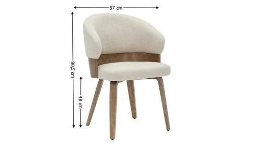 Scaun Living JY6448X-M Bej