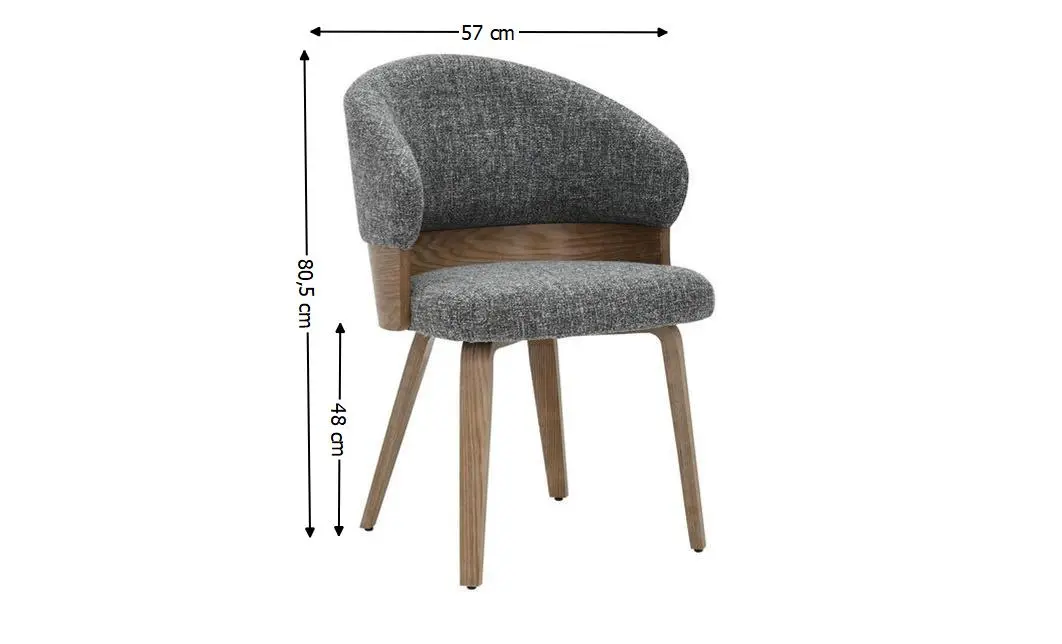 Scaun Living JY6448X-M Gri 1