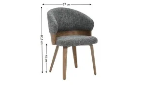 Scaun Living JY6448X-M Gri