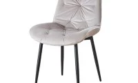 Set Masă Living Extensibilă DTM0101CS Bej cu 4 Scaune KJC0357 Bej