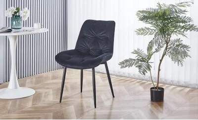 Scaun Living KJC0357 Negru