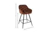 Scaun Bar KJC275 Maro 6