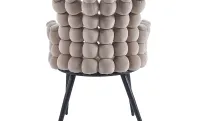 Scaun Living Tapitat KJC374 Bej 5